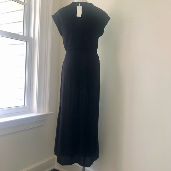 L*Space Noveau Dress Swim Cover-Up in Black M - Picture 9 of 10